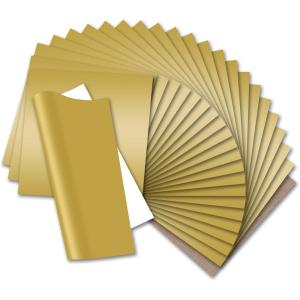 imageHTVRONT HTV Heat Transfer Vinyl Bundle  100 Pack 12  10in Heat Transfer Vinyl for TShirt 43 Assorted Colors HTV Vinyl Bundle for All Cutter Machine Easy to Cut ampamp Weed ampamp Transfer Iron on VinylGold
