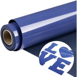 imageHTVRONT HTV Heat Transfer Vinyl12 x 3FT Turquoise HTV Vinyl Roll for TShirts Iron on Vinyl for All Cutting Machines ampamp Heat Press Machine Easy to Cut ampamp Weed Vinyl Heat Transfer TurquoiseFlockBlue