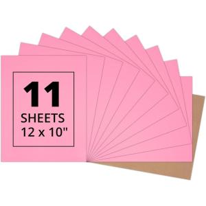 imageHTVRONT Pink HTV Heat Transfer Vinyl Bundle 11 Pack 12quot x 10quot Iron on Vinyl for TShirt Heat Transfer Vinyl for Silhouette Cameo or Heat Press MachineBaby Pink