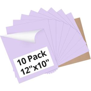 imageHTVRONT Pink HTV Heat Transfer Vinyl Bundle 11 Pack 12quot x 10quot Iron on Vinyl for TShirt Heat Transfer Vinyl for Silhouette Cameo or Heat Press MachineLight Purple
