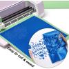 imageHTVRONT Heat Transfer Vinyl Champagne HTV Rolls  12quot x 15ft Champagne Gold Iron on Vinyl for All Cutting Machines White HTV Vinyl for Shirts  Easy to Cut ampamp Weed for Heat Vinyl DesignBlue Glitter