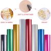 imageHTVRONT Heat Transfer Vinyl Champagne HTV Rolls  12quot x 15ft Champagne Gold Iron on Vinyl for All Cutting Machines White HTV Vinyl for Shirts  Easy to Cut ampamp Weed for Heat Vinyl DesignGold Glitter