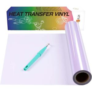 imageHTVRONT Heat Transfer Vinyl Champagne HTV Rolls  12quot x 15ft Champagne Gold Iron on Vinyl for All Cutting Machines White HTV Vinyl for Shirts  Easy to Cut ampamp Weed for Heat Vinyl DesignLight Purple