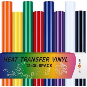 imageHTVRONT Heat Transfer Vinyl Champagne HTV Rolls  12quot x 15ft Champagne Gold Iron on Vinyl for All Cutting Machines White HTV Vinyl for Shirts  Easy to Cut ampamp Weed for Heat Vinyl DesignAssorted colors
