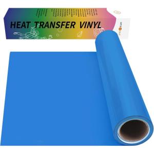 imageHTVRONT Heat Transfer Vinyl Champagne HTV Rolls  12quot x 15ft Champagne Gold Iron on Vinyl for All Cutting Machines White HTV Vinyl for Shirts  Easy to Cut ampamp Weed for Heat Vinyl DesignLake Blue