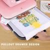 imageHTVRONT Auto Heat Press Machine for T Shirts  Heat Press 15x15 with Auto Release  Heats Up Fast ampamp Heat Evenly Professional Heat Press Machines for HTV Sublimation Heat Transfer ProjectsPink
