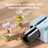 imageHTVRONT A200 Tumbler Heat Press Attachment  Full Cup Heat Press for 40 OZ Handled Tumbler Comes with a 40 OZ Tumbler with Handle Install and Replace in Seconds Built to Last 10000 Presses