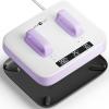 imageHTVRONT Heat Press Machine for T Shirts  Portable Heat Press 12X10 with Pressure Display Heats Up Fast ampamp Evenly H10 Heat Press Machines for HTV Sublimation Heat Transfer ProjectsLavender Purple