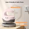 imageHTVRONT Heat Press H1 Mini Heat Press Machine Small Heat Press Portable Iron Press Machine for T Shirts Hats Heating Transfer Projects H1 PinkH1 Pink