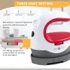 imageHTVRONT Heat Press H1 Mini Heat Press Machine Small Heat Press Portable Iron Press Machine for T Shirts Hats Heating Transfer Projects H1 PinkRaspberry