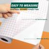 imageHTVRONT Transfer Tape for Vinyl  12 x 100 FT wRed Alignment Grid Transfer Paper Medium Tack Vinyl Transfer Tape with Easy to Release for Crafts Signs Stickers Decals Walls Doors amp WindowsRed