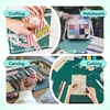 image:imageHTVRONT 5 Packs Self Healing Cutting Mat 12 x 18 DoubleSided Cutting Mats for Crafts A3 HighDensity Sewing Mat with Grid for Fabric Quilting Modeling Hobby Scrapbooking ProjectDark Teal