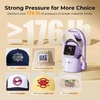 image:imageHTVRONT Auto Hat Press Machine  Hat Heat Press Machine with Precise TempampTimer Control Hat Heat Press Machine for Caps with 2 Platens Compatible with DTF Film Embroidery Sublimation PurplePurple