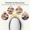 image:imageHTVRONT H1 Pro Mini Heat Press Machine  Heats Up in 2 Minutes Small Heat Press with Indicator LightsampAuto ShutOff Mini Iron for Crafts for Hats Shoes Small Projects Beginner FriendlyWhite
