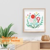 image:imageHTVRONT Sparkling Bead Embroidery Kit for Beginners 3 Sets Complete Embroidery Kits with Step by Step Stitch Video amp Instruction Starter Embroidery Kit with 11 Stitches for Gifts for WomanRed Flower Bead Embroidery