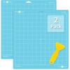 image:imageHTVRONT 5 Packs Self Healing Cutting Mat 12 x 18 DoubleSided Cutting Mats for Crafts A3 HighDensity Sewing Mat with Grid for Fabric Quilting Modeling Hobby Scrapbooking ProjectBlue