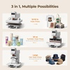 image:imageHTVRONT Auto Heat Press Machine  A100 3 in 1 Auto Heat Press 12X10 with Adjustable Pressure Heats Up Fast amp Evenly Sublimation Heat Press Machine for T Shirts Mugs and Hats
