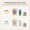 image:imageHTVRONT Auto Heat Press Machine  A100 3 in 1 Auto Heat Press 12X10 with Adjustable Pressure Heats Up Fast amp Evenly Sublimation Heat Press Machine for T Shirts Mugs and Hats