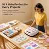 image:imageHTVRONT Heat Press Machine for T Shirts  Portable 10X10 Heat Press with Pressure Display Heats Up Fast amp Evenly H10 V2 Heat Press Machines for HTV Sublimation Heat Transfer ProjectsPink