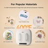 image:imageHTVRONT Heat Press Machine for T Shirts  Portable 10X10 Heat Press with Pressure Display Heats Up Fast amp Evenly H10 V2 Heat Press Machines for HTV Sublimation Heat Transfer ProjectsWhite