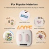 image:imageHTVRONT Heat Press Machine for T Shirts  Portable 10X10 Heat Press with Pressure Display Heats Up Fast amp Evenly H10 V2 Heat Press Machines for HTV Sublimation Heat Transfer ProjectsPink