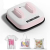 image:imageHTVRONT Heat Press Machine for T Shirts  Portable 10X10 Heat Press with Pressure Display Heats Up Fast amp Evenly H10 V2 Heat Press Machines for HTV Sublimation Heat Transfer ProjectsPink